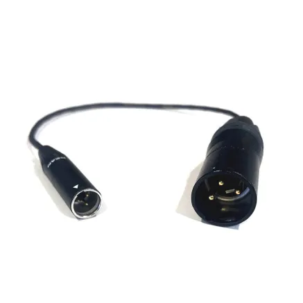 Infinitek Mini XLR (M) / XLR (M) audio cable 0,7m