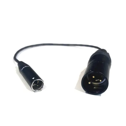 Infinitek Mini XLR (M) / XLR (M) audio cable 1m