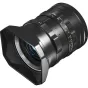 Thypoch Simera 28mm f/1.4 juodas objektyvas Sony E-mount kameroms su rankine fokusavimo sistema ir plačia diafragma.
