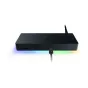 Razer Thunderbolt 4 Dock Chroma dokas su RGB apšvietimu ir prijungtu Thunderbolt 4 kabeliu, elegantiškas juodas dizainas aukštos spartos dvigubam 4K ekranų prijungimui prie PC ir Mac.