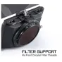 Tilta MB-T15-72 72mm adapteris su priekiniais filtrų siūlais, skirtas saugiai pritvirtinti Tilta Mini Clamp-On Matte Box prie 72mm objektyvų