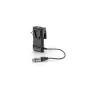 Tilta V-Mount baterijos plokštė Canon C400 kamerai su USB-C PD įvestimi, elegantišku dizainu ir daugiafunkciniais išvesties jungtimis, įskaitant P-Tap ir 2 pinus.