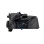 CamRade wetSuit apsauginis Sony PXW-FS7 kamerai su skaidriu LCD langeli ir pilna prieiga prie kameros valdymo elementų profesionaliam išoriniam filmavimui