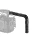 Tilta Top Handle Extension V2 juodoje modulinė kameros rankenos pratęsinė su 1/4-20 ir 3/8-16 siūlų montavimo taškais profesionalioms kamerų sistemoms.