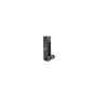Tilta USB-C kabelio užtvirtinimo sagalvė Sony Alpha 7 V kamerei - tvirtas juodas aliuminio užtvirtinimas 5 mm iki 8 mm kabeliams, šono vaizdas su reguliuojamu silikono užtvirtinimu