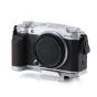 Tilta Vintage kameros narvas Fujifilm X-M5 su riešutmedžio rankena, karštojo batų pirkstų rankena ir ARCA greito atlaisvinimo plokštės prijungimu