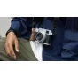 Tilta Vintage kameros krepšelis Fujifilm X100VI su riešutmedžio rankena ir ergonominiu nykščio pagrindu stabiliam rankiniam fotografavimui