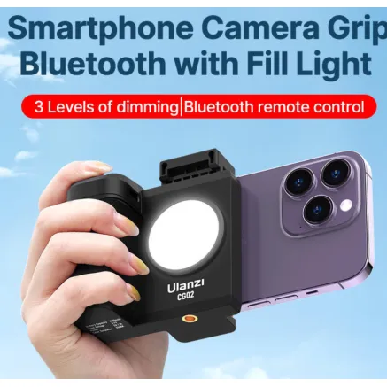 Ulanzi CG-02 Smartphone Camera Grip With Fill Light V3