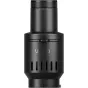 Ulanzi LAS007 Mini Bowens montavimo optinis snoot su reguliuojamu zoom žiedu ir perforuotu cilindru preciziui LED šviesos valdymui