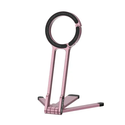 Ulanzi MA30 Mobile Phone Tripod Pink - Compact, lightweight, dual-sided magnetic