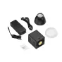 Ulanzi ML100Bi 100W nešiojamasis dvivėris LED video šviesos komplektas su įmontuotu akumuliatoriumi, atspindžiu, sklaidymo kupolu ir maitinimo adapteriu