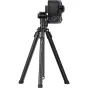 Ulanzi MT-65 Bluetooth nuotolinis stovas su pan/tilt vaizdo galva, išskleistas iki 176 cm aukščio, su DSLR kamera stabiliam vaizdo ir fotografijoms