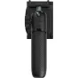 Ulanzi MT66 ClipMate Tripod 2-i-1 mini stabilizatorius ir selfie lazdelė DJI Osmo Action kameroms - viršūnės vaizdas su integruota rutulio galva ir kuprinės diržo tvirtinimo tašku