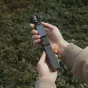 Ulanzi PK-12 Mini kvadropod baterijos rankena su išsikišamu mini stovu ir ergonominiu laikikliu DJI Pocket 3 kamerai
