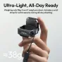 Ulanzi PK13 Uka priedanga adapteris DJI Pocket 3 kamerai su rankenos juosta, ultra lengvas 38g konstrukcijos, saugi dviguba užrakto sistema