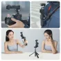 Ulanzi PK13 Uka plėtinys DJI Pocket 3 prie DSLR kameros ir kuprinės, idealus rankų laisvos filmavimo.