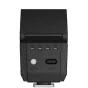 Ulanzi SL03 Spark Lite foto blizgesio nugarinis vaizdas su rankiniu galios nustatymais nuo 1/1 iki 1/8, USB-C įkrovimo įlankiu ir karšta koja