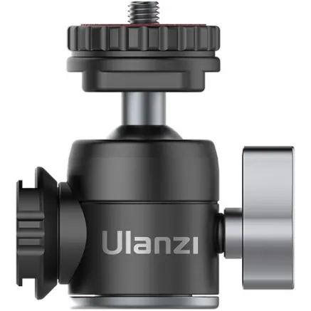 Ulanzi U-60 Mini Metal Ballhead with Cold Shoe