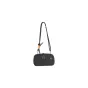 Ulanzi YY08 TechLite juodoji sling bag su reguliuojamu petimi, kompaktiškas dizainas technikai ir fotografijos įrangai, tvirta medžiaga ir ryškus oranžinis akcentas ant peties