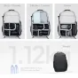 Ulanzi YY038 Urban Travel Backpack V2 modulinė saugykla fotoaparato įrangai su konfigūracijomis vienam korpusui ir trims objektyvams, dviem korpusams su dviem objektyvais ir drono saugojimui, lengvas 1.12 kg svoris, vandeni atsp