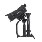 Varizoom Stealthy daugiafunkcis kameros stabilizatorius rankinėje pozicijoje su skystuoju galvu ir suimtine rankenėle, skirtas stabiliam mobiliam filmavimui