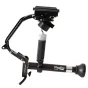 VariZoom Stealthy Pro 6 ašių gimbalo stabilizatorius su išsikišamu rankena, skirtas įvairioms filmavimo funkcijoms, įskaitant rankinį, stovą ir monopodą