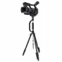 Varizoom VZ-CROSSFIRE-FP stabilizatorius su integruotu stovu, pritaikytas kameroms iki 4 kg, su skystu gimbalu ir reguliuojamu aukščio diapazonu