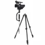 Varizoom VZ-CROSSFIRE-FP stabilizatorius ant statyvo, skirtas kameroms iki 4 kg, užtikrinantis sklandų rankinį ir statyvo filmavimą.