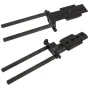 VariZoom VZ-DVRODS 15mm strypų palaikymo sistema su reguliuojamu aliuminio pagrindu ir apverčiama X-Y plokštėmis profesionalioms kameroms