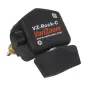 VariZoom VZ-ROCK-C Canon zoom valdymo įrenginys su kompaktišku ABS korpusu, jautriu spaudimo rokeriu, greičio ribotuvu ir 8-pinu jungtimi Canon objektyvams.