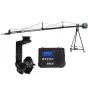 VariZoom VZ-SNAPCRANE16-100 profesionalus kameros kranas su Cinema Pro Jr K3 nuotolinio valdymo galva, 5.3 metro ilgio ištiesta rankena ir dolly su stovu preciziškam panoramavimui, pasvirimui, priartinimui ir fokusavimui