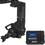 Profesionalus Varizoom VZ-SNAPCRANE16-100 kameros kranas su Cinema Pro Jr K3 nuotolinio valdymo galva, 5,3 m ilgio ištraukiama ranka, modulinė konstrukcija ir preciziška judesių valdymo sistema