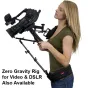 Varizoom VZ-ZGRIG DSLR nulinės gravitacijos šoninis stabilizatorius su šoko absorbcijos podu sklandžiam vaizdo filmavimui, ergonomiškas dizainas kameroms iki 3,2 kg