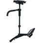 Profesinis Varizoom VZAVIATOR MX stabilizatorius su 7 colų monitoriumi, žemos pozicijos rėmu ir suartikuliuota rankena stabiliam filmavimui