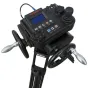 VariZoom VZCINEMAPRO-K1 Kino Pro tolimo galva su valdymo konsolė ir koduojamais ratais tiksliam panoramavimui ir pakreipimui, priekis vaizdas