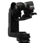 Varizoom VZCINEMAPRO-K5 nuotolinė galva su RED kamera, šoninis vaizdas, rodantis kompaktišką kino dizainą ir Jibstick Jr valdiklį