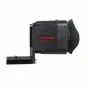 Varizoom VZDIGIVIEW DSLR vaizdo stebėtojas su dideliu 40 mm apdailintu objektyvu ir tvirta aliuminine montavimo plokšte, sukurtas ilgaamžiškumui ir tikslumui naudojant kameras.