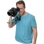 Varizoom VZDIGIVIEW DSLR elektroninis vaizdo ieškinys su 3-kartiniu didinimu ir -2.75 dioptrijų korekcija, pritvirtintas prie Canon DSLR fotoaparato, užtikrinantis didesnę tikslumą ir komfortą šviesiomis sąlygomis