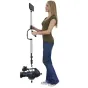 Varizoom FlowPod 3-in-1 stabilizatorius monopodo režimu su montuojama kamera, rodantis išskleistą aukštį ir reguliuojamą rankeną įvairioms rankinėms filmavimo operacijoms.