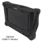 VariZoom VZM5RC gumos apsaugos apvalkalas VariZoom VZM5 5 colų monitoriui su pilnu prieiga prie valdymo ir jungčių.