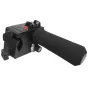 Varizoom VZPROC Canon 8-pin profesionalus zoom valdymo įrenginys su guminiu rankena, rokerio greičio valdymu ir aliuminio korpusu, skirtas preciziškam zoom valdymui vaizdo gamyboje