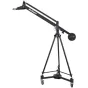Varizoom VZQuickJibKit profesionalus kameros kranas su TCR100 stovu ir DCR100 ratine platforma, skirta kameroms iki 50 svarų
