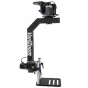VariZoom VZSNAPCRANE16-100 vaizdo kranas su 5,3 metro ilgio ištraukiama ranka, MC100 nuotoline pan/tilt galva, stoviu ir rateliu profesionaliam filmavimui