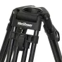 VariZoom VZTC100A sunkusis video statyvas su 100 mm dubeniniu montuote, skirtas profesionalioms kameroms iki 40 svarų