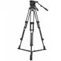 Varizoom VZTK100A vaizdo stabilizatorius su FH100 skysčiu - lengvas aliumininės konstrukcijos stabilizatorius su grindų išskleidžiamu pagrindu kameroms iki 15 kg