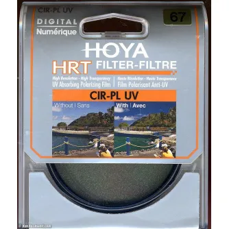 CPL polarizācijas filtri - Hoya PL-CIR HRT 52mm CIR-PL UV polarizācijas filtrs - perc šodien veikalā un ar piegādi