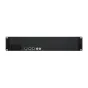 Blackmagic Design ATEM Monitoring Rack Panel 40 prietaiso užnugarioje pusėje su dvigubais 10G Ethernet SMPTE-2110 įėjimais ir 12G-SDI bei HDMI išėjimais profesionaliam vaizdo stebėjimui.