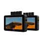 Vaxis ATOM A5 profesionalūs dvigubai 5,5 colių 1080p SDI/HDMI monitoriai su liečiamaisiais ekranais ir aukštu šviesos intensyvumu profesionaliam vaizdo stebėjimui