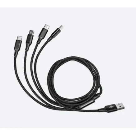 Vaxis L220415 Litecomm 1 to 4 TypeC Charging Cable