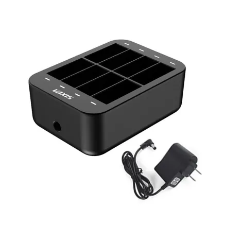 Vaxis LITECOMM 8-Pack Battery Charger
